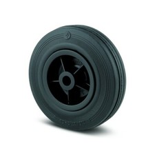 Roue multi-usage - caoutchouc - moyeu lisse - ø 125 mm - Puretech TENTE