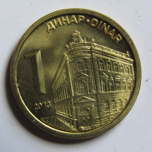 Serbie dinar 2013 - 1,