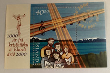 TIMBRES  D' ISLANDE Feuillet