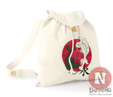 Bobine Yinyang Sac à Dos Nature Poisson Vacances École Collège Coton Bio Jour