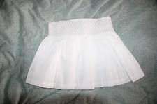 ORIGINAL ZEF Jupe  avec Fronces blanc  Taille 4 ans neuf