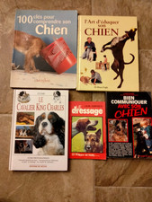 Beau lo5 livres broches   sur nos amis LES CHIENS  en bon état
