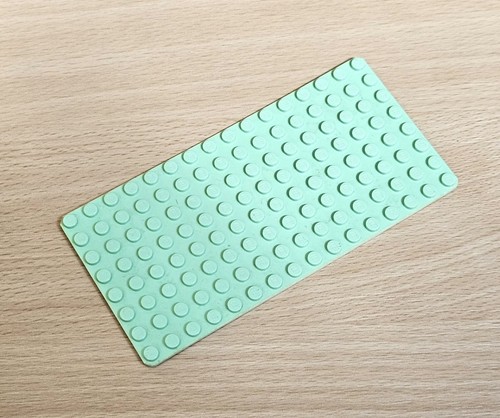 Lego 3865 plaque vert menthe - 3865,