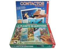 Lot 2 Jeux Nathan Contactor