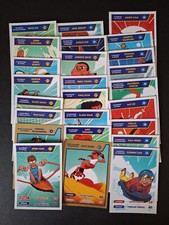 Lot 25 cartes Pitch Tour du Monde des Sports Champion Super Champion Français