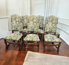 6 chaises bois massif style