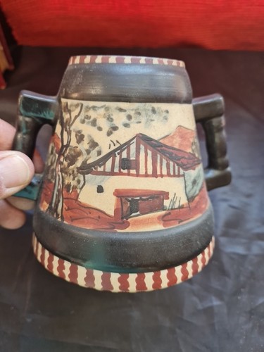 Joli vase gres - ,