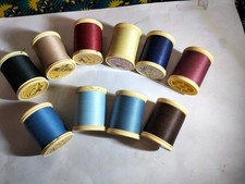 mercerie - 10 bobines de fil a coudre et a QUILTER DMC -bobine de 200 m