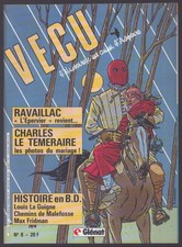 REVUE VECU N°8 . DERMAUT / GIARDINO / DETHORET / MALES / JUILLARD . 1985 .