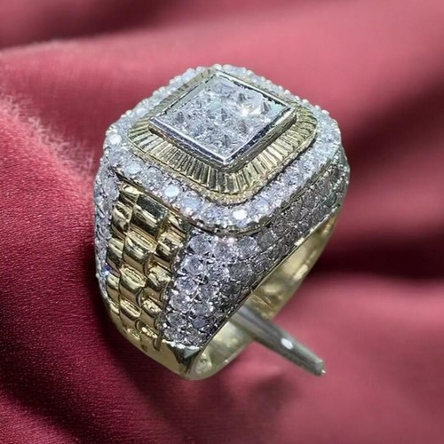 Chevaliere bague homme - chevaliere, iced
