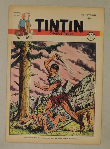 Tintin 1948 couv de - n°,