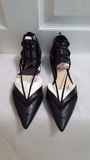 ZARA BALLERINAS WITH STRAPS EUR 38/39/40 US 7.5/8/9 REF. 1331/101 NWT!!!