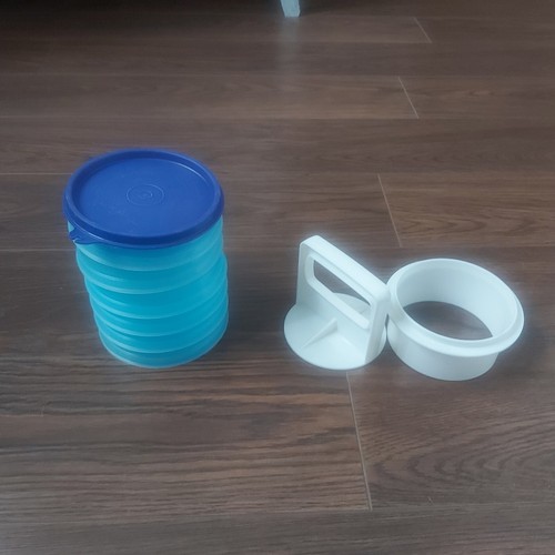 Tupperware set hamburger - tupperware,