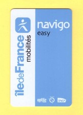Carte / Pass Navigo Easy - Ticket de Métro - Paris - RATP/SNCF - Chemin de fer