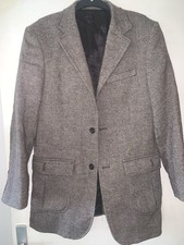 Veste Homme Blazer Carven Laine Marron Tailoring Parisien Taille 46