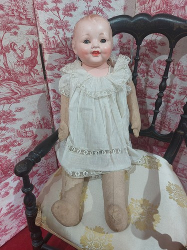 Poupée ancienne bébé - poupée,