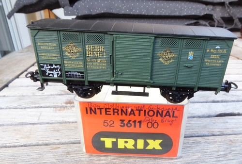 Trix covered goods - trix, wagon