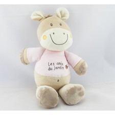 Doudou cheval rose les amis du