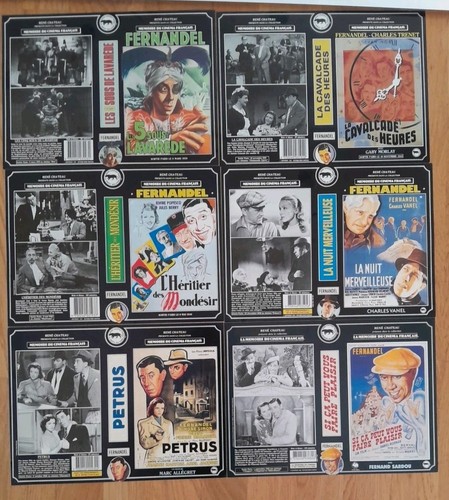 Lot jaquettes vhs rene - lot,