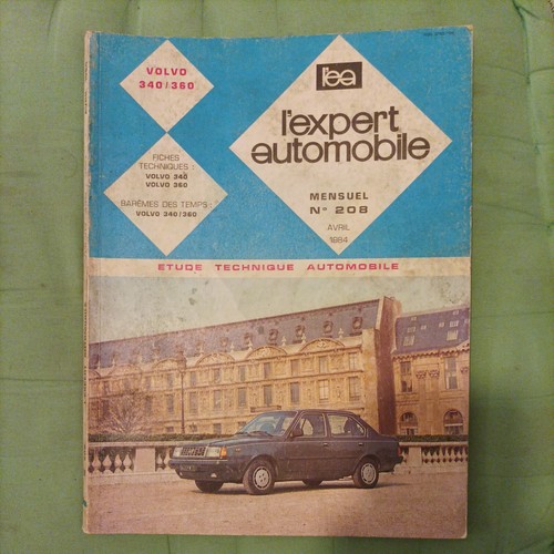 Revue technique volvo 340 360 - technique,