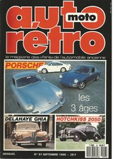 AUTO MOTO RETRO N°97 LINCOLN CONTINENTAL CONVERTIBLE / HOTCHKISS 2050 GD SPORT