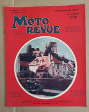 Moto Revue N°554  ; 10-1933 