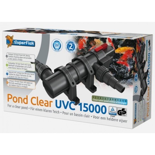 Superfish pond clear 15000 uvc - pond,