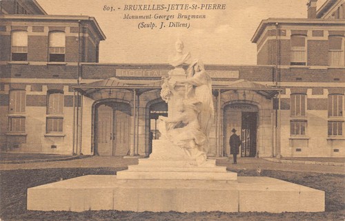 Cpa belgique bruxelles jette - /,