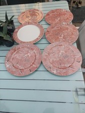 5 Assiettes  + 1  Villeroy et Boch modèle Siena 30.5 Cm 