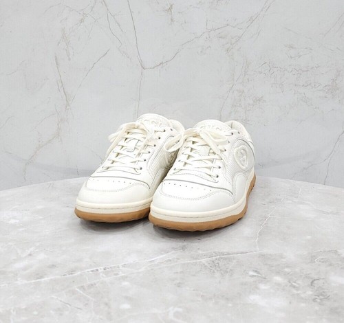 Gucci sneakers cuir blanc - cuir,