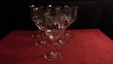 Service de 6 verres à vin