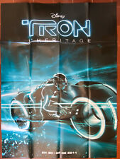 Affiche TRON L'HERITAGE Joseph KOSINSKI Jeff BRIDGES Moto 120x160cm