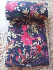 Oiseau Imprimé Coton Chiffon