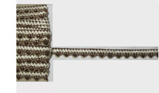 11 METRES DE GALON DE TYPE LÉZARDE-PASSEMENTERIE ANCIENNE DE LYON--N°DEC38