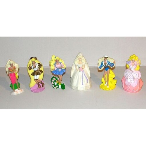 Figurine barbie mcdo happy - figurine,