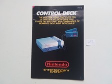 Notice Mode d’emploi Console Nintendo NES Control Deck !!!!