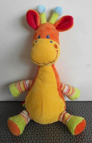 Doudou girafe pantin mots - doudou,