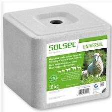 Pierre à lécher minérale 10 kg aliment simple biologique pour animaux de comp