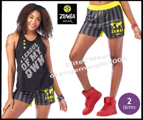 Zumba logo shorts racerback - logo,