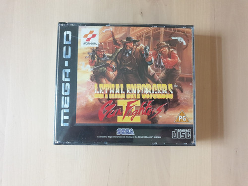 Lethal enforcers sega - enforcers, mega