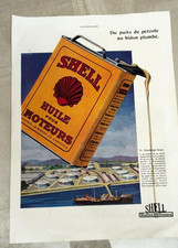 AFFICHES PUBLICITAIRES SHELL