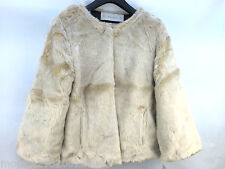Zara Veste Fausse Fourrure Manteau Court Taille M Ref 3945 221