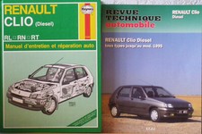 Lot de 2 Manuels Renault Clio neufs Haynes + RTA