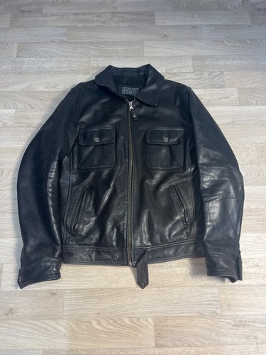 Blouson cuir noir - , redskins