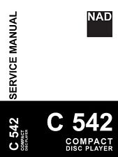 Service Manuel D'Instructions pour NAD C 542 NK2