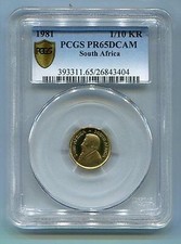 Pièce d'or Krugerrand PCGS