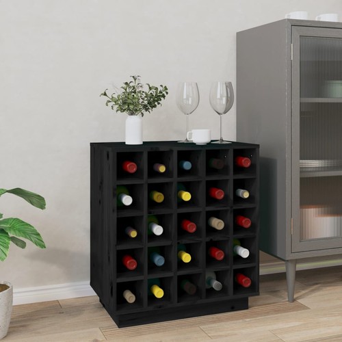 Armoire vin noir 5x34x61 - vin, 55,5x34x61