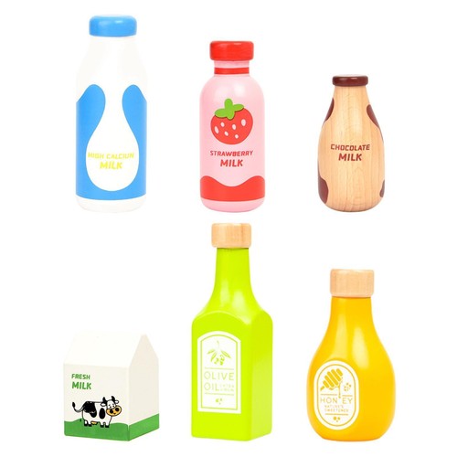 Bouteille bois jouet - en,