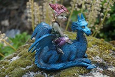 96162 B DRAGON  ELFE FIGURINE