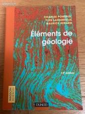 livre " éléments de géologie" Masson sciences .